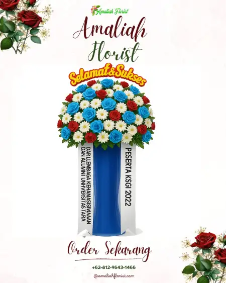 Standing Flowers Gold Coast Office PIK Jakarta Utara
